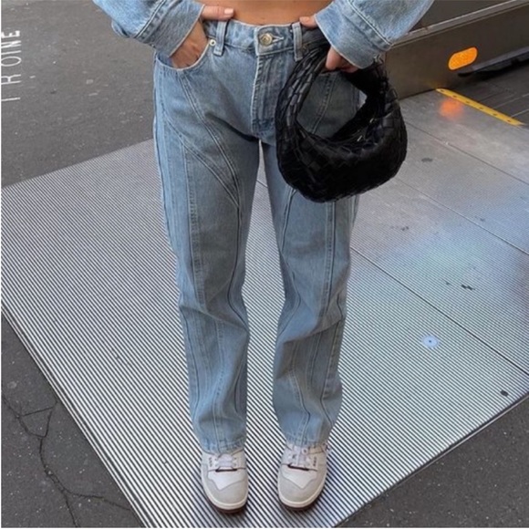 ZARA Straight Leg Jeans. - Picture 7 of 9